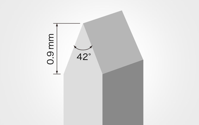 双刃 42°