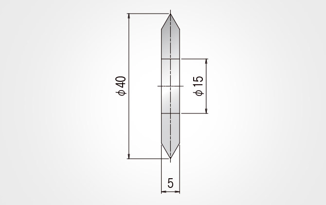 40φ×5, 1/2