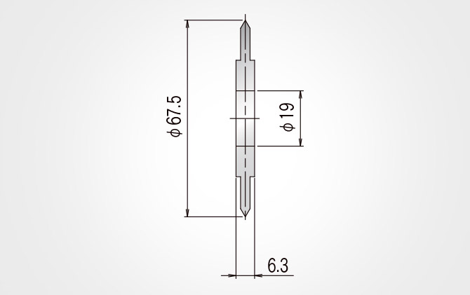 67.5φ×6.3, 1/2