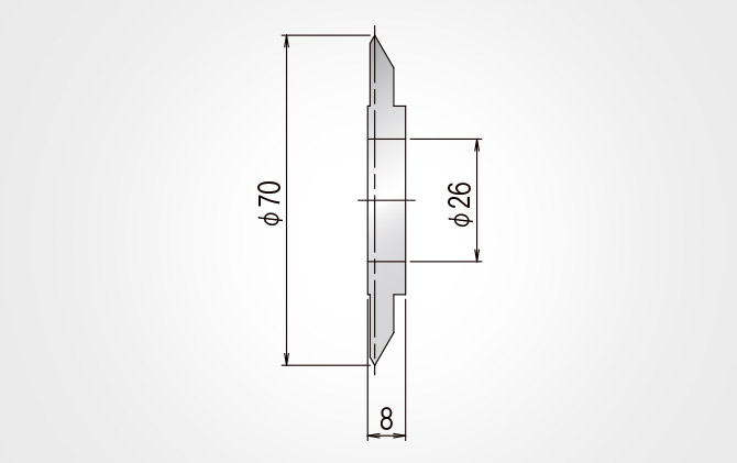 70φ×8, 1/5