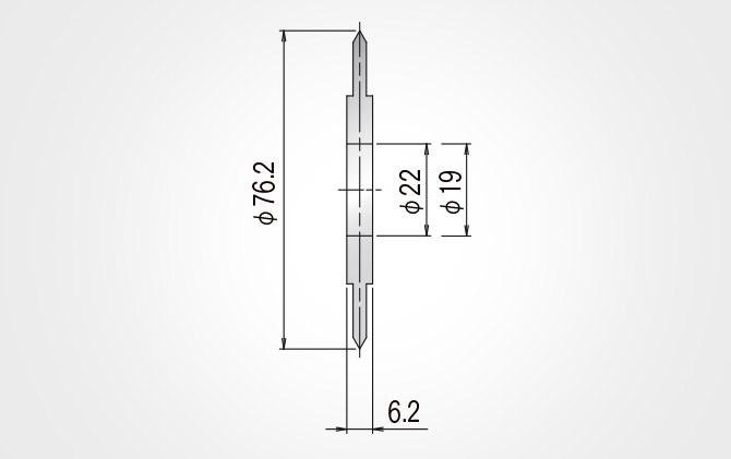 76.2φ×6.2, 1/2