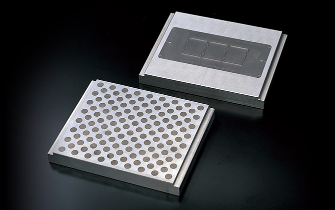 Magnetic plate & aluminum plate